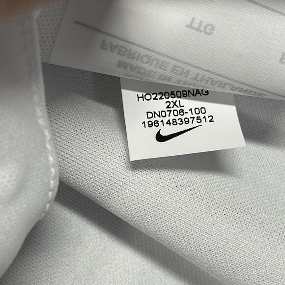 Nike Team USA Soccer Jersey Men XXL 2XL White Loyal USMNT Stadium Home Kit 22/23 - Picture 10 of 11